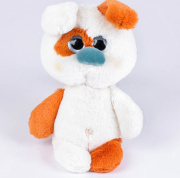 Игрушка мягкая Левеня "Собачка Смолли" (28см/синтепон/универсальная)