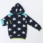 Джемпер универсальный синий со звездами Апрель ПДД132258н