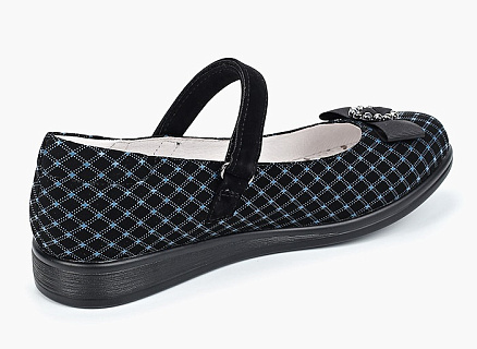 Туфли для девочки Kakadu 8536A_32-37_222222_PL 