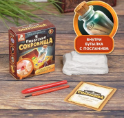 Набор Школа талантов для раскопок "Пиратские сокровища" (универсальный/гипс, пластик)