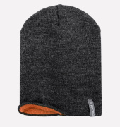 Шапка Crockid серый, черный, хаки (50% шерсть, 50% акрил.) К 285/1ш