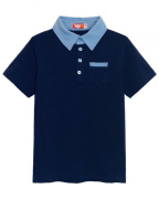 Джемпер для мальчика темно-синий Lets Go 62220