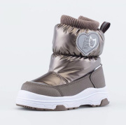 Сапожки для девочки Котофей 464933-41 (бронза/мембрана SOFTSHELL)