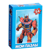 Игрушка Пазл Puzzle Time Робот (54 элемента/картон/для мальчика)