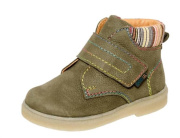 Ботинки для мальчика Лель 3-1212 (зеленый/натуральная кожа)