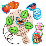 Игрушка шнуровка Радуга Кидс «Дерево. Времена года» (/дерево/универсальная)