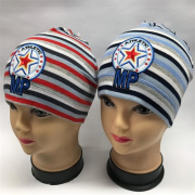 Шапка AJS разноцветные в полоску (90% хлопок, 10% акрил) МШ-000022