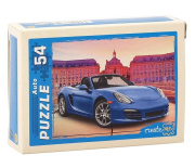 Игрушка пазл Рыжий кот "Машина мечта" (54 деталей/картон/универсальная)