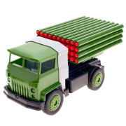 Игрушка военная техника Соломон «Военный автомобиль с реактивной системой» (/пластик/для мальчика)