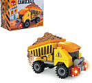 Конструктор пластиковые детали UNICON  Строители "Самосвал" микс 1035381
