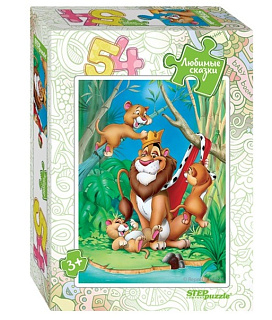 Игрушка мини-пазл Степ Пазл «Любимые сказки» 