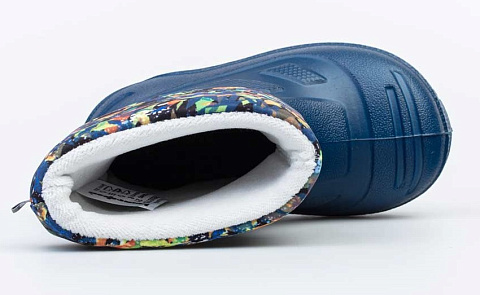 Резиновые сапожки для мальчика Котофей 265001-15 