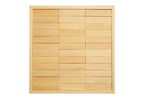 Конструктор твердые детали Ku-Bik  Набор «Кирпичики» неокрашенный НКП3600