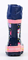 Резиновые сапожки для девочки Котофей 166124-11 