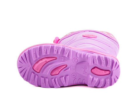 Резиновые сапожки для девочки Котофей 566097-11 