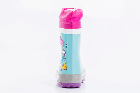 Резиновые сапожки для девочки Котофей 166076-11 