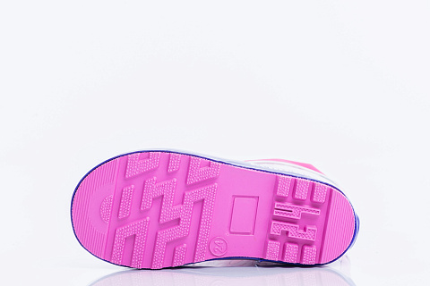 Резиновые сапожки для девочки Котофей 366174-11 